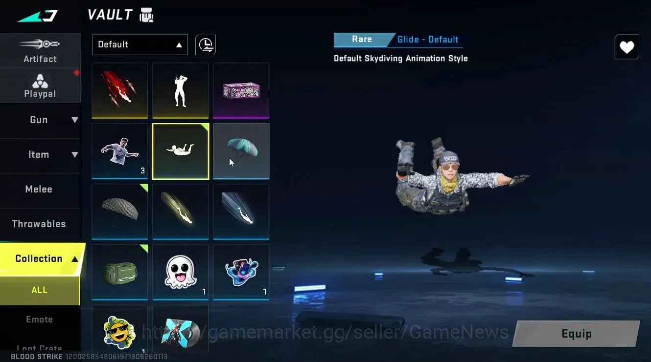 Blood Strike Accounts ASIA|ULTRA Melee Lightblade-Dark Force|Legendary [ image 9