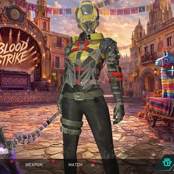 Blood Strike Accounts Rare Skin Asia|Ultra Melee Scythe- Harvester+ 3 Ultra [Kala Crimson,SCAR,MCX MeltDown]|3