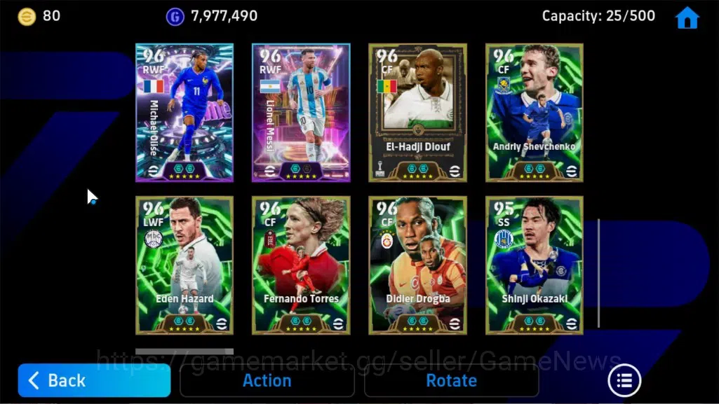 eFootball Accounts Legends & Iconic Players Android|Epic Johan Cruyff,Dragan Stojkovic,Lothar Matthaus,Oliver Kahn,Diego 5