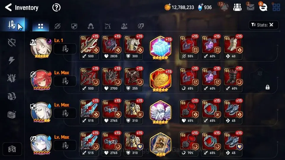 Epic Seven Accounts GLOBAL Unverif|New Era|5 ML(Salome,BArunka,Har set image 10