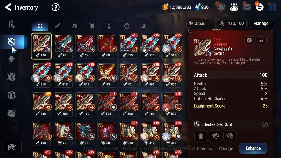 Epic Seven Accounts GLOBAL Unverif|New Era|5 ML(Salome,BArunka,Har set image 11