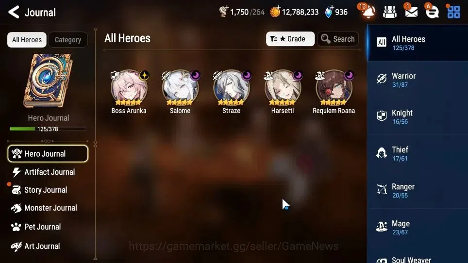Epic Seven Accounts GLOBAL Unverif|New Era|5 ML(Salome,BArunka,Har set image 6
