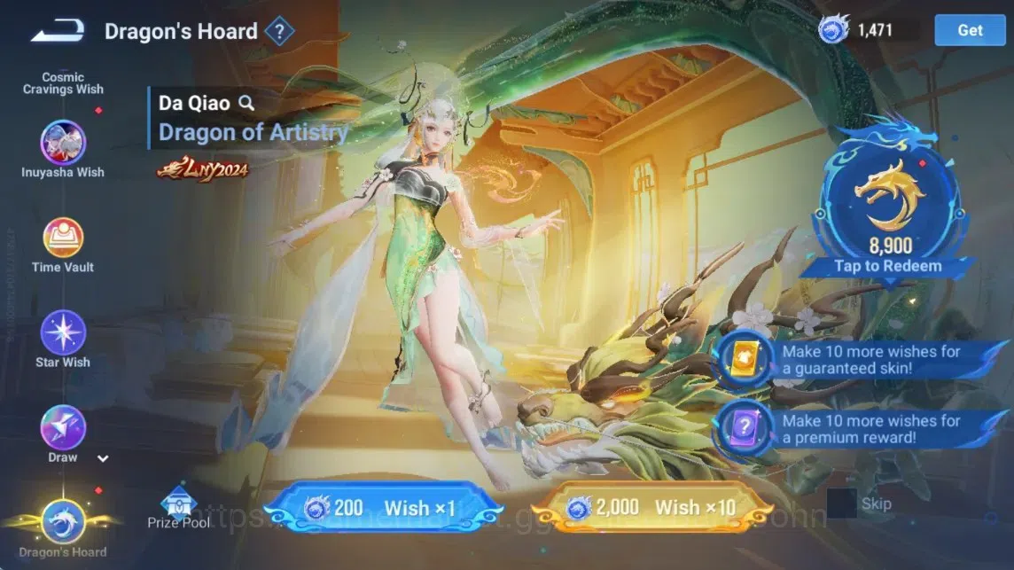 Honor of Kings Accounts Rare Skin Global|112H 234S|Blessed [Charlotte]|LNY2024 [Sun Ce&Lady Sun]|SXD [Hou Yi]|KIC [Luna]|1 15