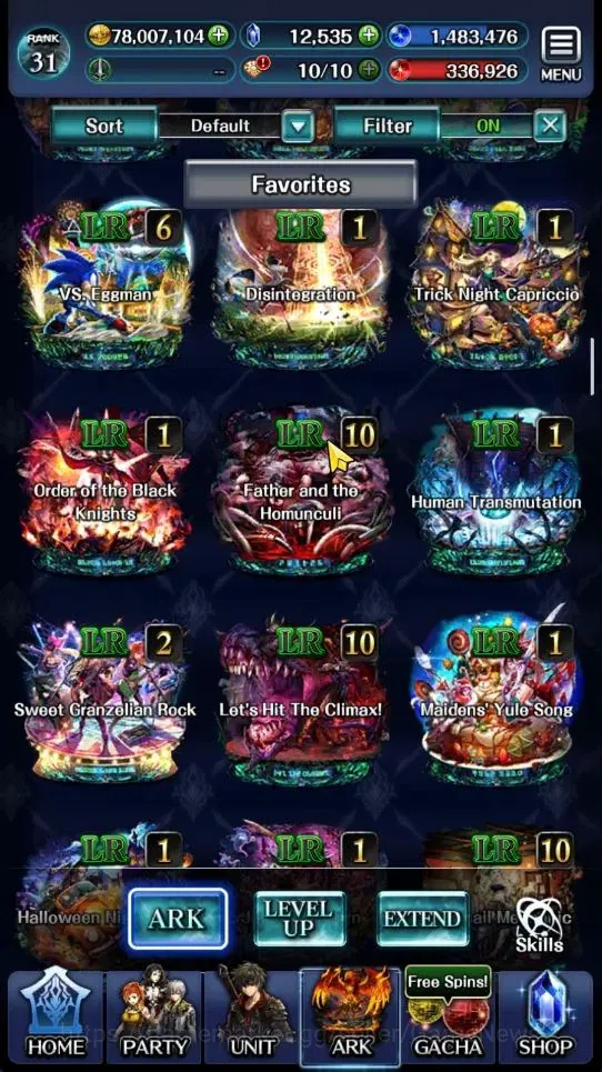 Last Cloudia Accounts Endgame GLOBAL END|12K Cryst|20 Collab Unit(Vargas,EstelleB,Ainz,Rena,Lelouch,HinataBayonetta,etc)|31K 13