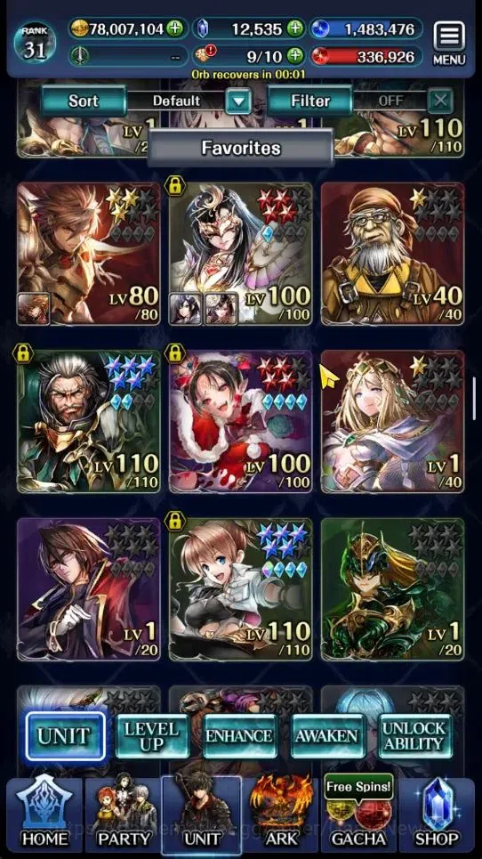 Last Cloudia Accounts Endgame GLOBAL END|12K Cryst|20 Collab Unit(Vargas,EstelleB,Ainz,Rena,Lelouch,HinataBayonetta,etc)|31K 4