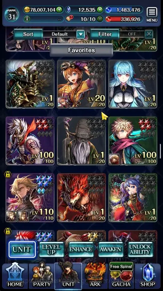 Last Cloudia Accounts Endgame GLOBAL END|12K Cryst|20 Collab Unit(Vargas,EstelleB,Ainz,Rena,Lelouch,HinataBayonetta,etc)|31K 5