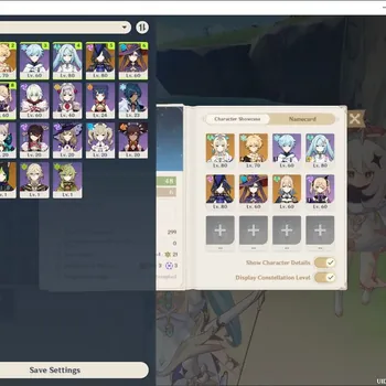 Genshin Impact Accounts Others ASIA|AR 48|2Limit Vesna+Sign,Clorinde + 2Limit std Mona,Tighnari include Sign Vodyanitsa|MC