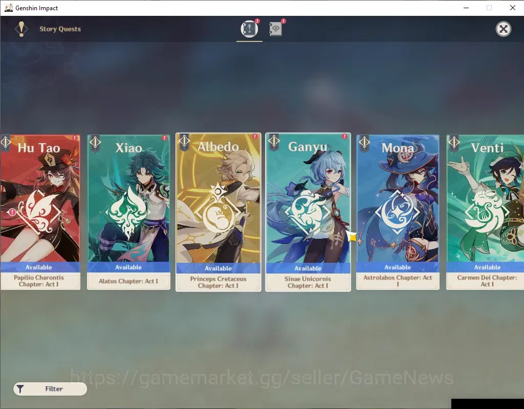 Genshin Impact Accounts ASIA|AR 51|4 Limited + 1 (*5 Weapon)|Raiden,Nahida image 17