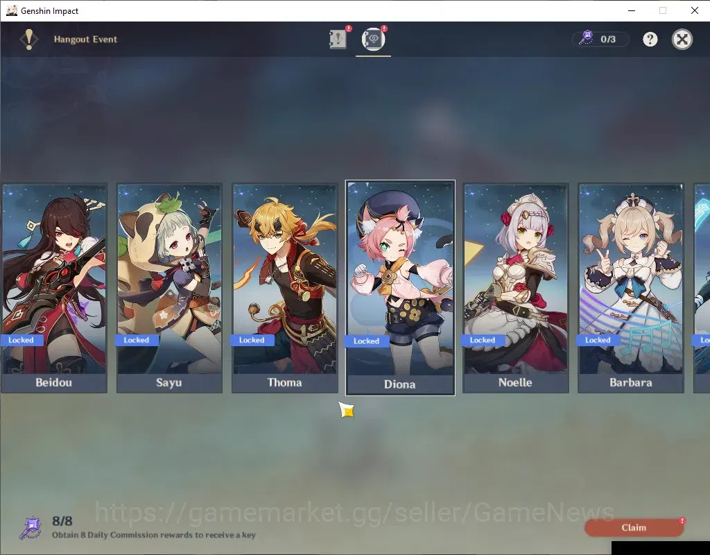 Genshin Impact Accounts ASIA|AR 51|4 Limited + 1 (*5 Weapon)|Raiden,Nahida image 18