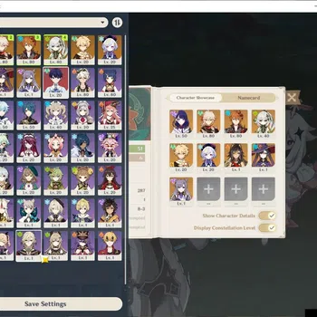 Genshin Impact Mid Game ASIA|AR 51|4 Limited + 1 (*5 Weapon)|Raiden,Nahida image 1
