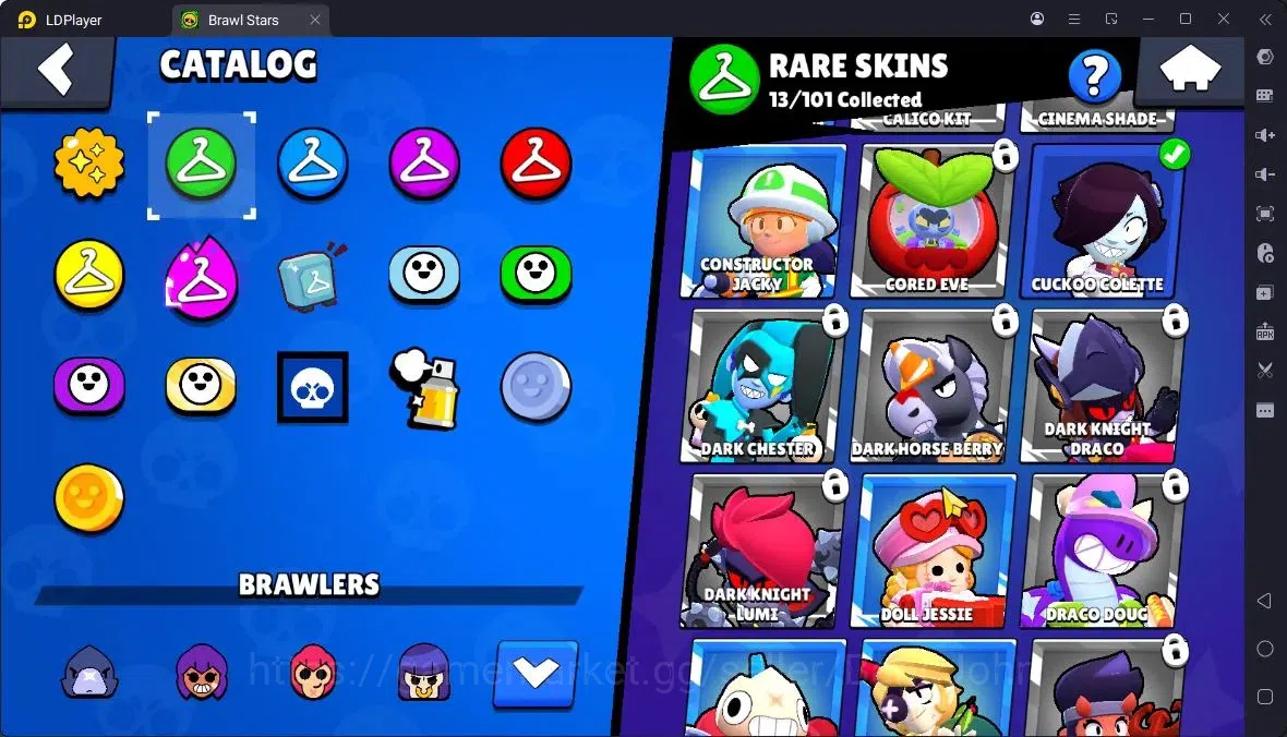 Brawl Stars Accounts Thropy 2664|49Brawler|3Max,6MaxHC|2 Hypercharge,2 Legend,4 Mythic,17 Epic Skin|20568 Bling|315 5