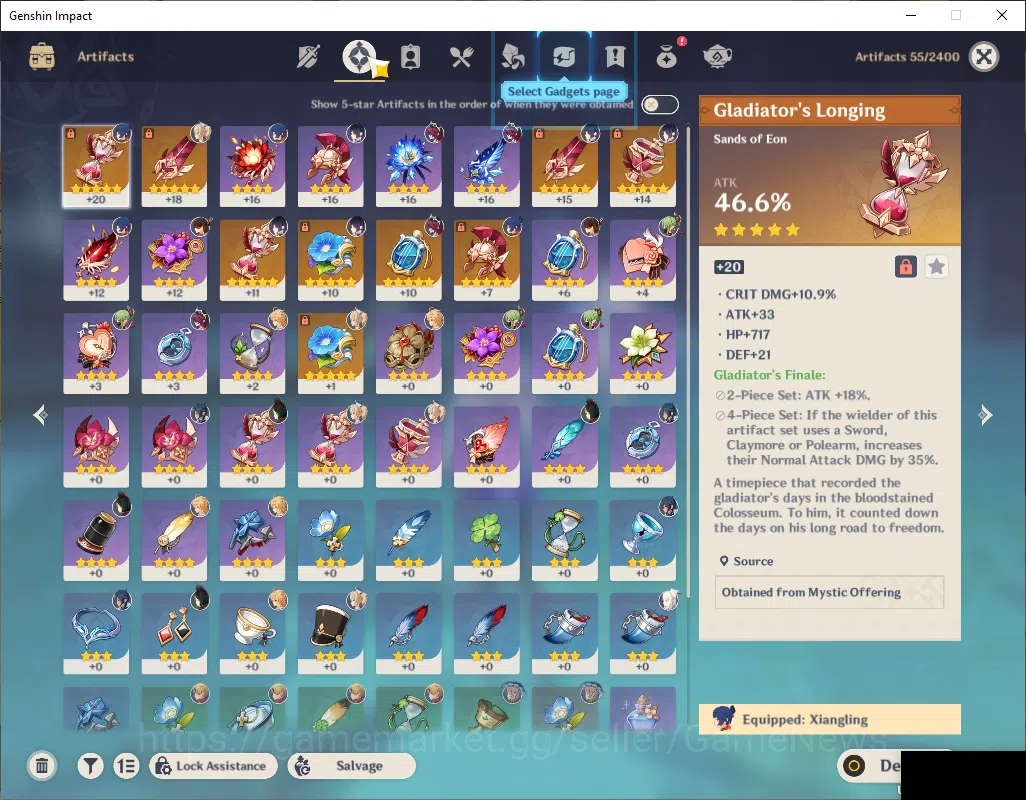Genshin Impact Accounts ASIA|AR 40|1 Limited+1(*5Weapon)|Yelan|Mc Male|Low image 8