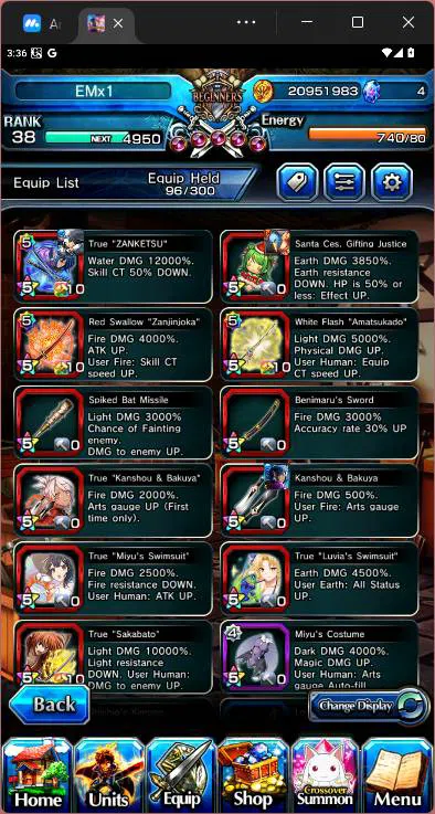 Grand Summoners Accounts GLOBAL|18 Ascend|Paladin Roy,Shirou Emiya TW,Summe image 4
