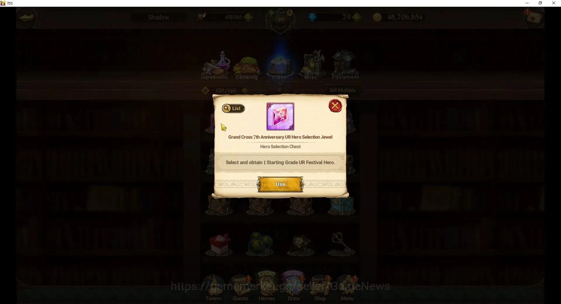 The Seven Deadly Sins: Grand Cross Accounts Global|2M CC|79 DM+30 LS|4 LR+4 UR|NMeliodas,DS Cu image 16