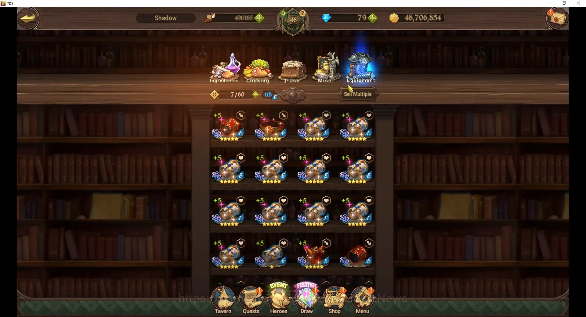 The Seven Deadly Sins: Grand Cross Accounts Global|2M CC|79 DM+30 LS|4 LR+4 UR|NMeliodas,DS Cu image 19