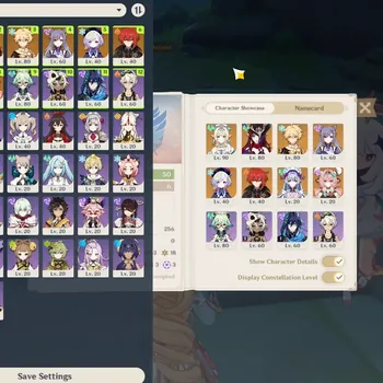 Genshin Impact Accounts Reroll ASIA|AR 50|3 limited Vesna sign,Chasca,Varesa+4std Keqing,Qiqi,Diluc,MMizuki|2*5wpn|low