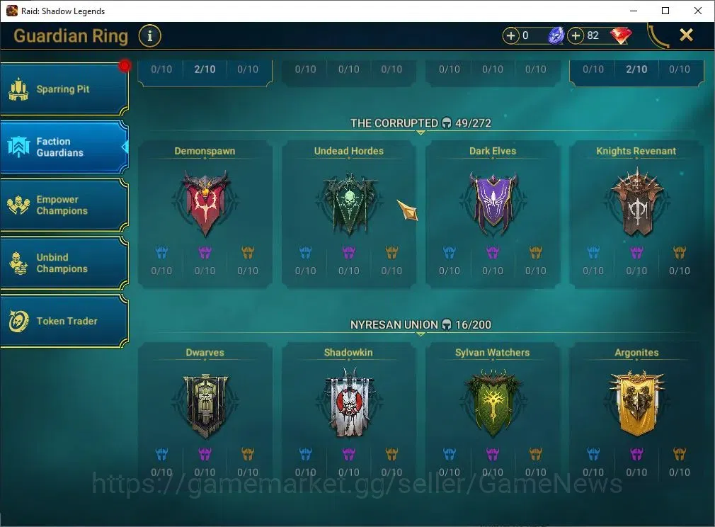 Raid: Shadow Legends Accounts Lv56 725K Power|27 Legend(Cardiel,Wixwell,Ninja,2  image 14