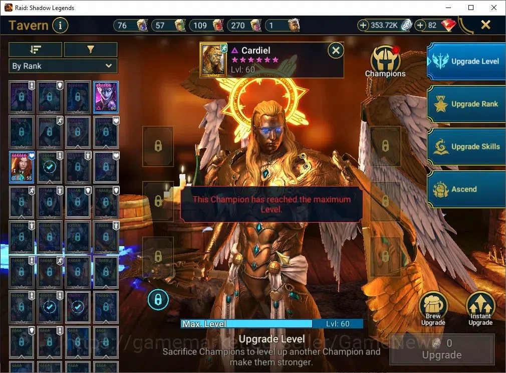 Raid: Shadow Legends Accounts Lv56 725K Power|27 Legend(Cardiel,Wixwell,Ninja,2  image 17