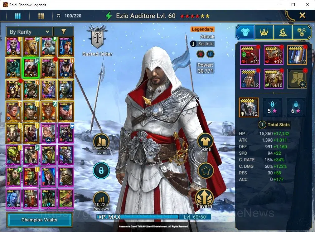 Raid: Shadow Legends Accounts Lv56 725K Power|27 Legend(Cardiel,Wixwell,Ninja,2  image 8