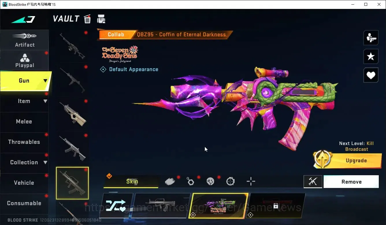 Blood Strike Accounts ASIA|ETERNAL VOLT-DeathClaw+MELEE AXE-Crystal,Coll image 15