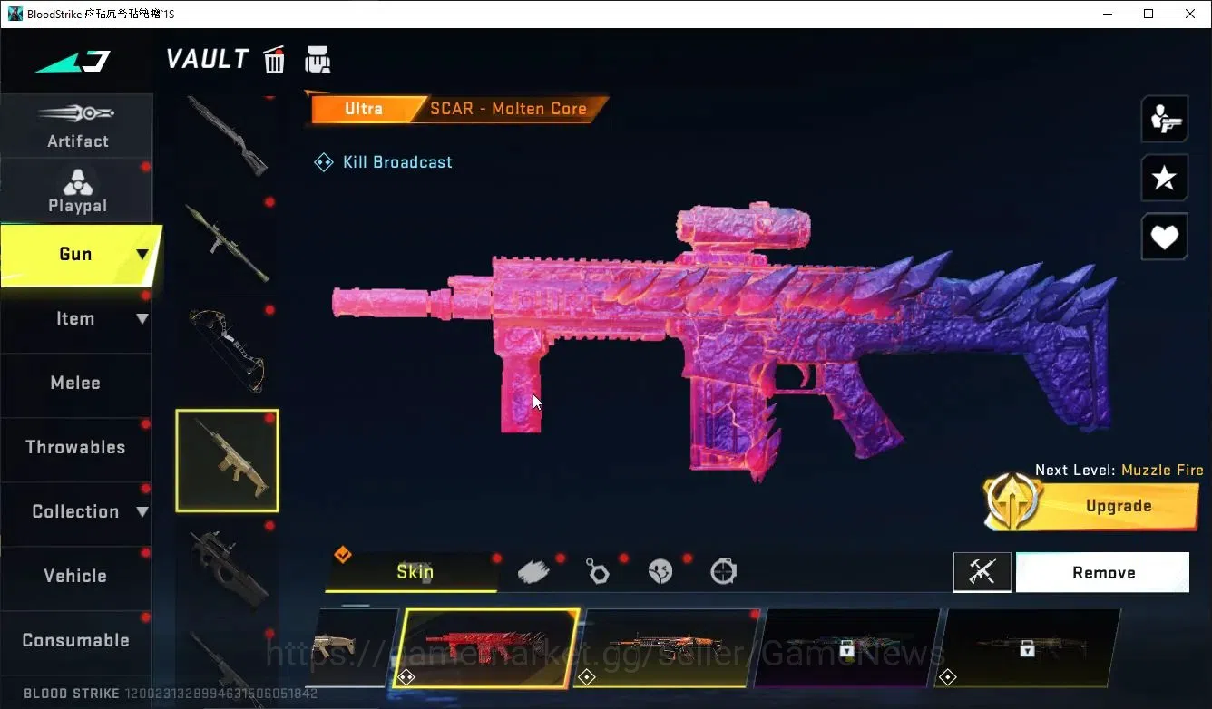 Blood Strike Accounts ASIA|ETERNAL VOLT-DeathClaw+MELEE AXE-Crystal,Coll image 17