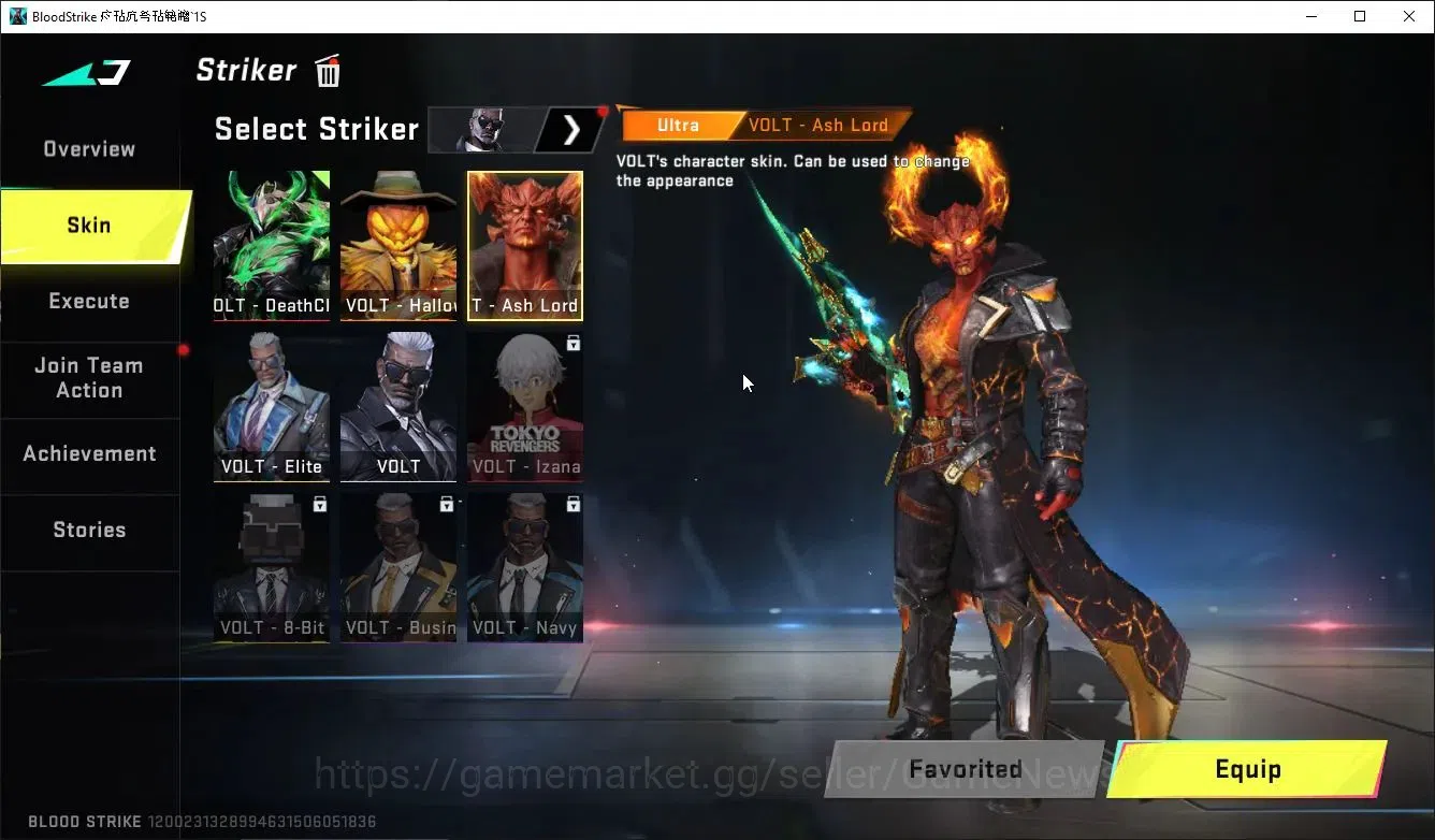 Blood Strike Accounts ASIA|ETERNAL VOLT-DeathClaw+MELEE AXE-Crystal,Coll image 4