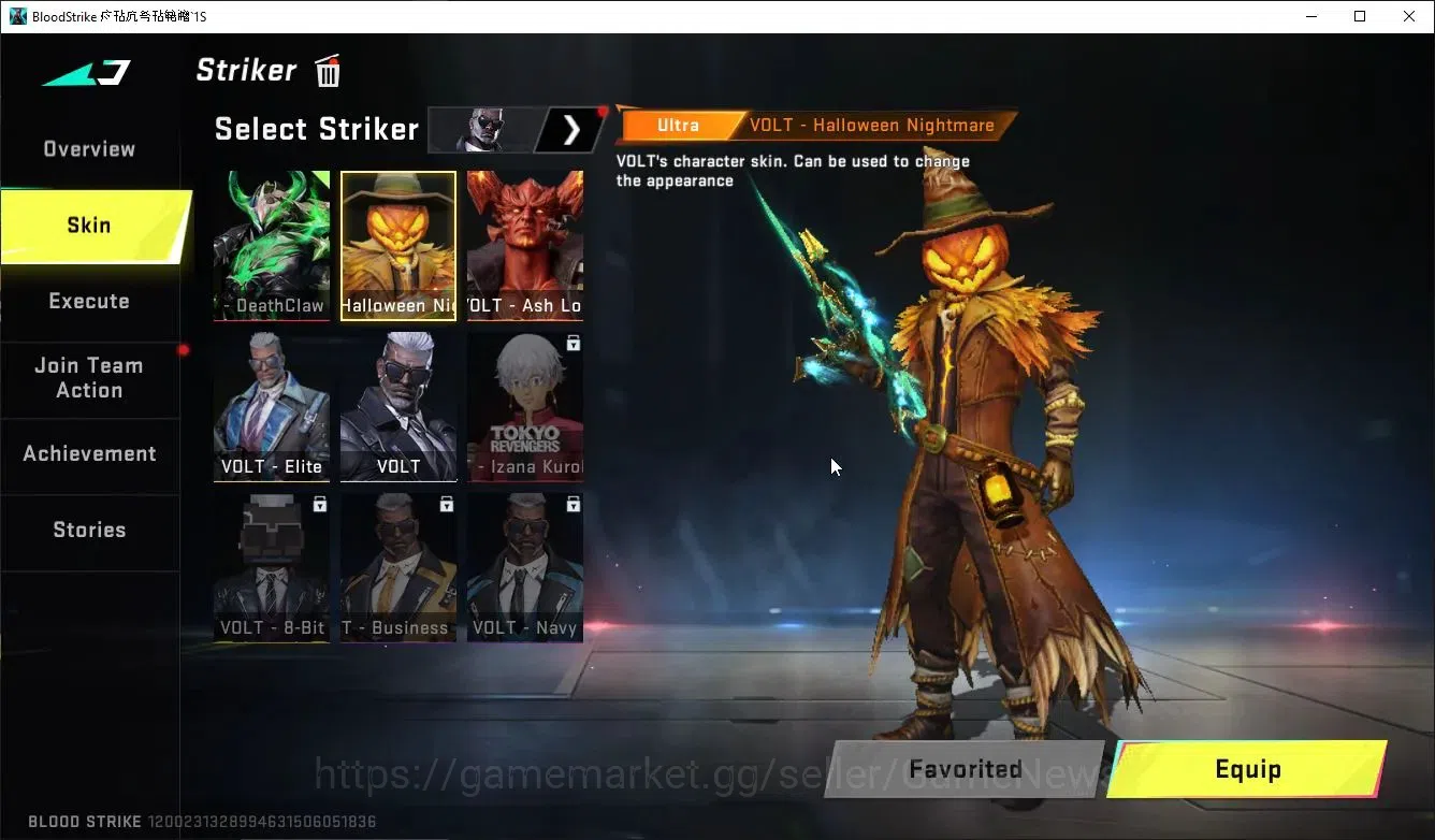 Blood Strike Accounts ASIA|ETERNAL VOLT-DeathClaw+MELEE AXE-Crystal,Coll image 5