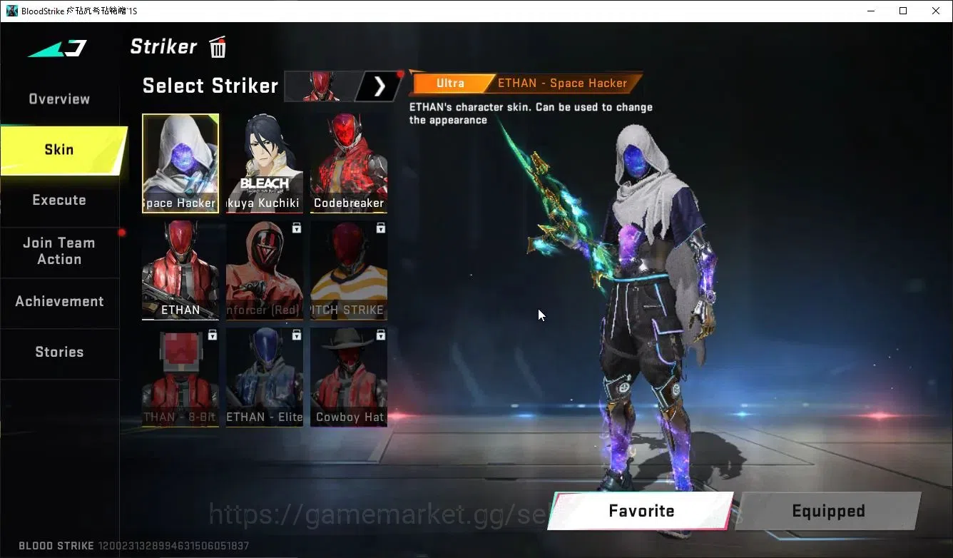 Blood Strike Accounts ASIA|ETERNAL VOLT-DeathClaw+MELEE AXE-Crystal,Coll image 7