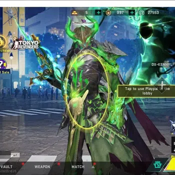 Blood Strike Collab Skin ASIA|ETERNAL VOLT-DeathClaw+MELEE AXE-Crystal,Coll image 1