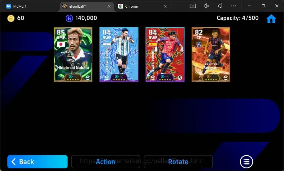 eFootball Accounts Mobile | PW 1883| Starter | Bigtime Bergson | Epic image 3