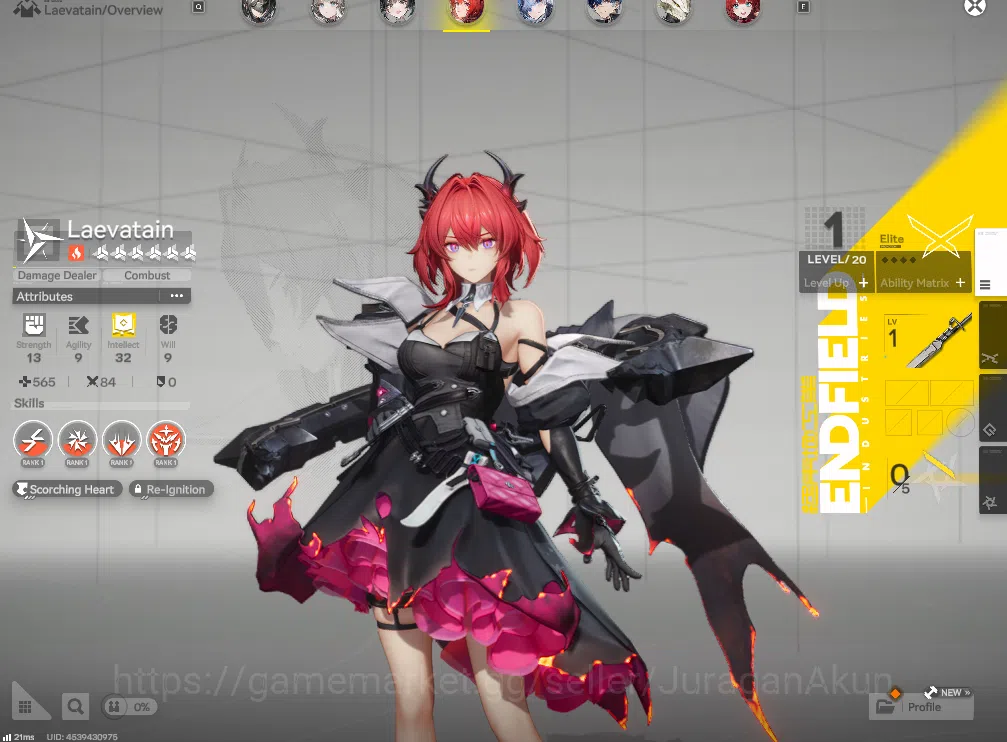 Arknights: Endfield Accounts Asia LVL 2 | Fresh Starter + Meta SSR (Laevatain)  image 1