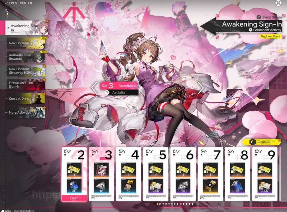 Arknights: Endfield Accounts Asia LVL 2 | Fresh Starter + Meta SSR (Laevatain) + 3 SR Character |Skip Tutorial| GrypLink 6