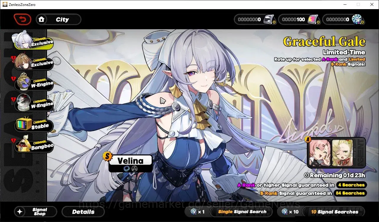 Zenless Zone Zero Accounts Starter ASIA|IK 35|S1 CH5|1 Limit(Ye ShunGuang+Sign)+3 STD Lycaon,Koleda,Nekomata|1S BangBo|MC 19