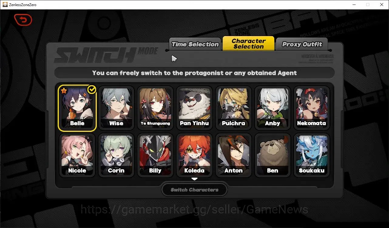 Zenless Zone Zero Accounts Starter ASIA|IK 35|S1 CH5|1 Limit(Ye ShunGuang+Sign)+3 STD Lycaon,Koleda,Nekomata|1S BangBo|MC 2