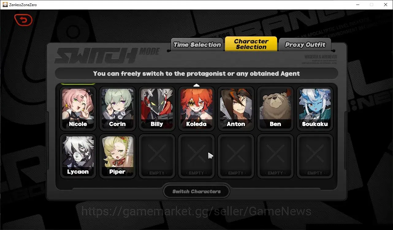 Zenless Zone Zero Accounts Starter ASIA|IK 35|S1 CH5|1 Limit(Ye ShunGuang+Sign)+3 STD Lycaon,Koleda,Nekomata|1S BangBo|MC 3