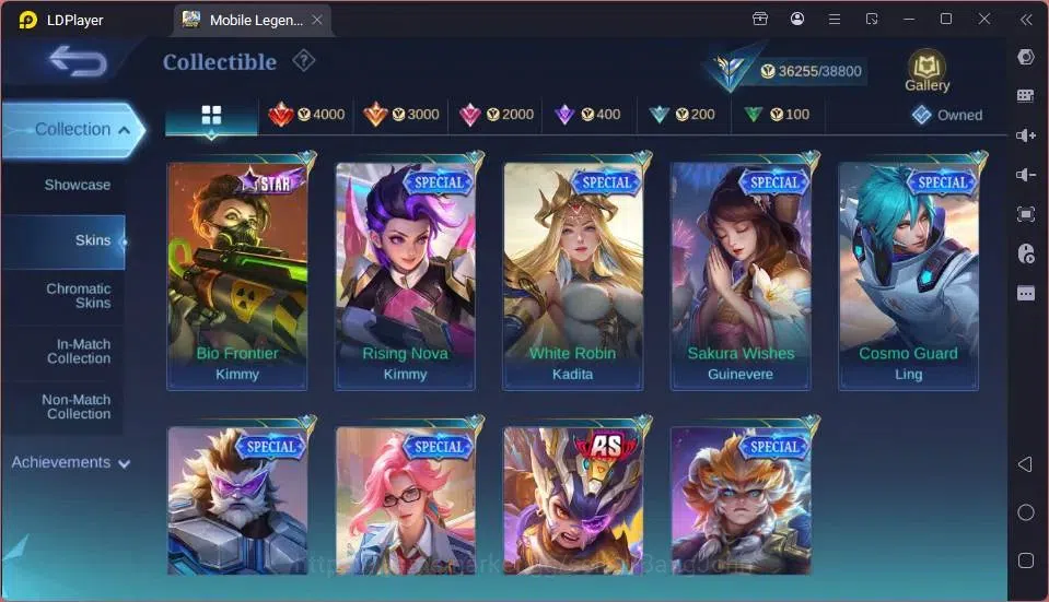 Mobile Legends: Bang Bang Accounts GLOBAL Hero 121 Skin 177 | Dtamer Lance+Masha| SB  image 2