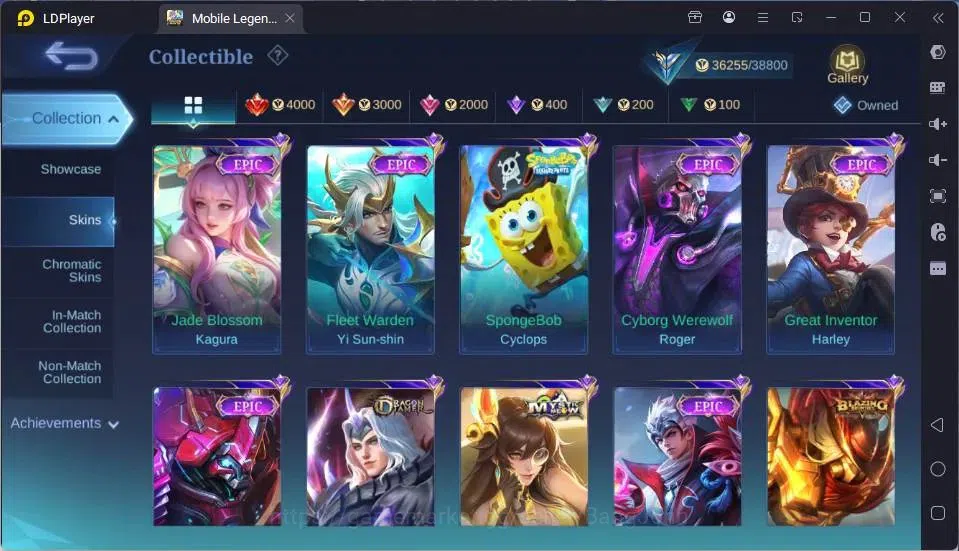 Mobile Legends: Bang Bang Accounts GLOBAL Hero 121 Skin 177 | Dtamer Lance+Masha| SB  image 6
