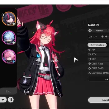 Neverness to Everness Accounts GLOBAL EU|HL 3|3 S-Class 2 Limit [Nanally,Shinku]+Tiger Livery|2 Glider|2 S-Class Selector
