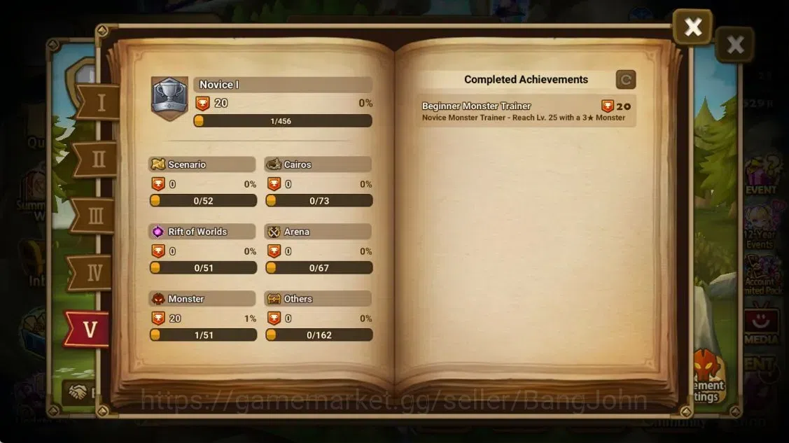 Summoners War: Sky Arena Accounts ASIA | Starter | Level 13 | Ready Gacha | 12-YSS + image 3