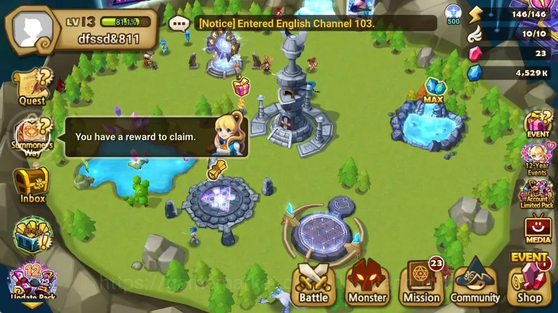 Summoners War: Sky Arena Accounts ASIA | Starter | Level 13 | Ready Gacha | 12-YSS + image 8