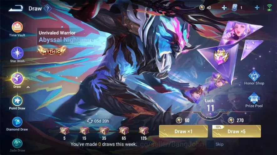 Honor of Kings Accounts Global | 41H 30S | AOT Mayene & Heino | 5 Epic Ski image 11