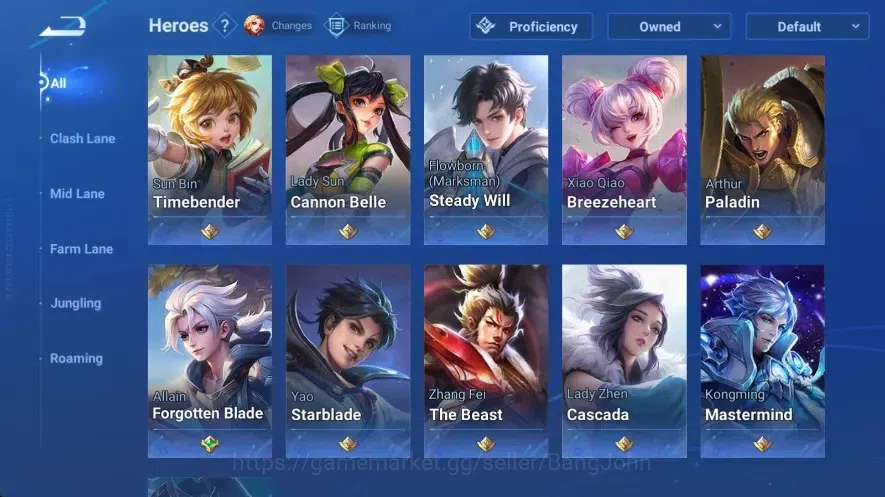 Honor of Kings Accounts Global | 41H 30S | AOT Mayene & Heino | 5 Epic Ski image 18