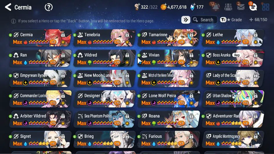 Epic Seven Accounts GLOBAL Unverif|12 ML(BArunka,NM Luna,LOTScales,E I image 5