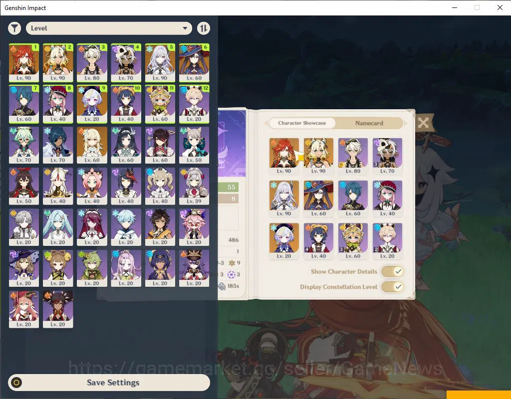 Genshin Impact Accounts ASIA|AR 55|3 Limited +2(*5Weapon)|Mavuika+Sign,SKi image 1