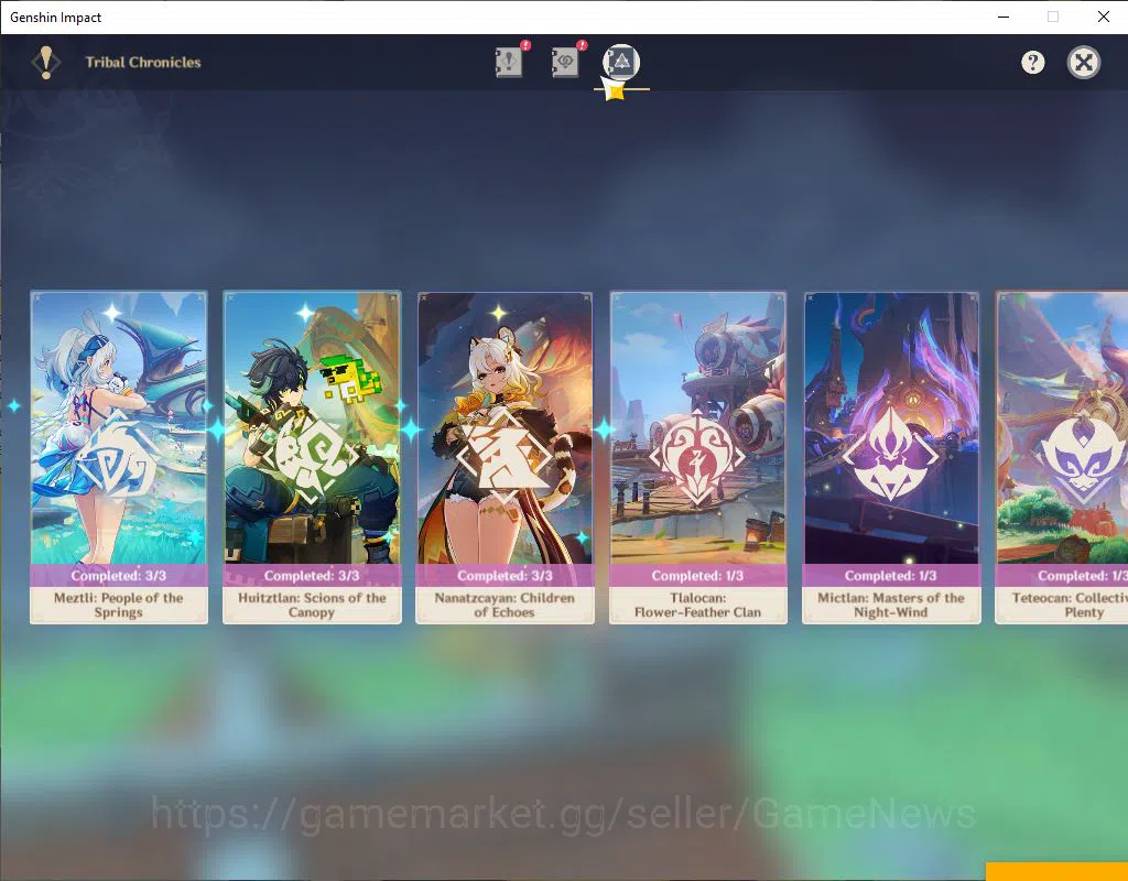 Genshin Impact Accounts ASIA|AR 55|3 Limited +2(*5Weapon)|Mavuika+Sign,SKi image 4