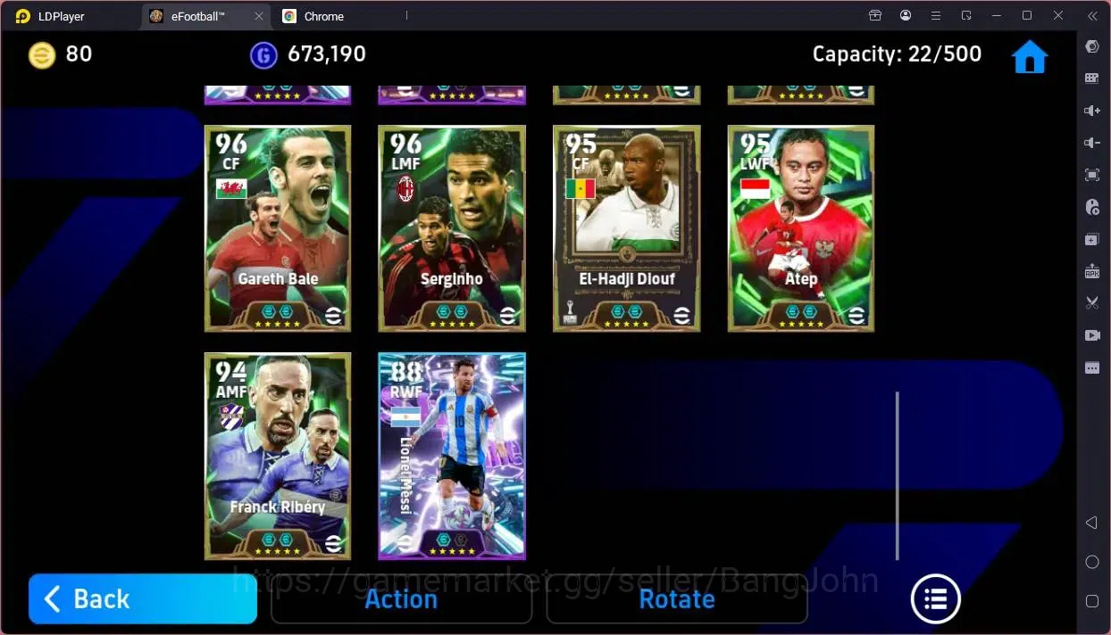 eFootball Accounts Legends & Iconic Players Mobile |PW 3181|Epic Puskás,Adriano,Matthäus,Ferrer,Shevchenko Etc|Showtime 6