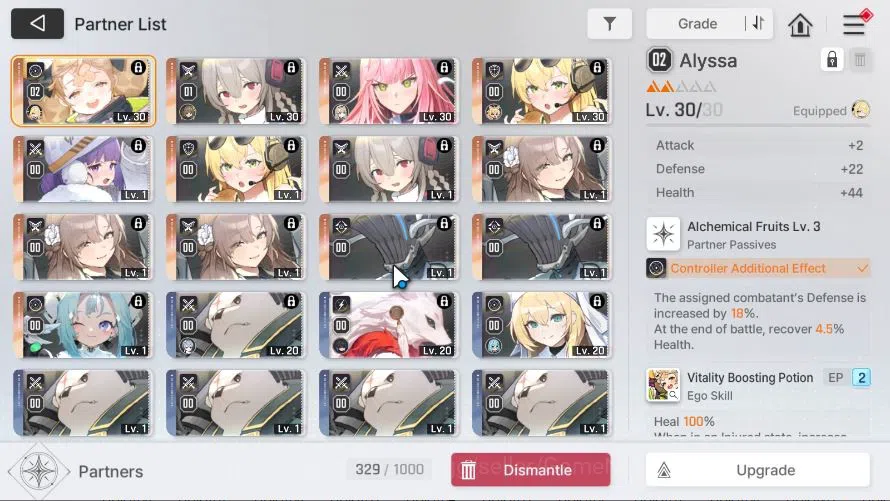 Chaos Zero Nightmare Accounts GLOBAL Lv 30| 6SSR(MagnaM1 OrleaM1 Vero Haru Yuki Kayron)+ 10SR (MikaM4,ReiM6,BerylM6,Etc 5