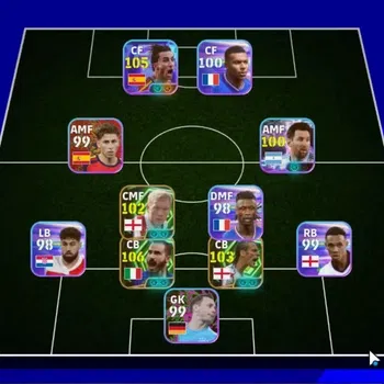 eFootball Accounts Legends & Iconic Players Android|Epic Leonardo Bonucci,Rio Ferdinand,Paul Scholes,Serginho|Show Time