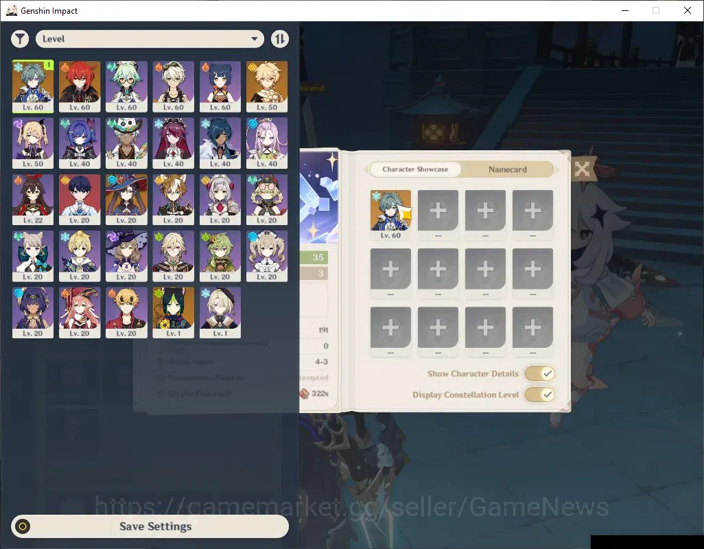 Genshin Impact Accounts ASIA|AR 35|1 Limited+1(5*Weapon),Lohen+Sign|3 Stan image 1
