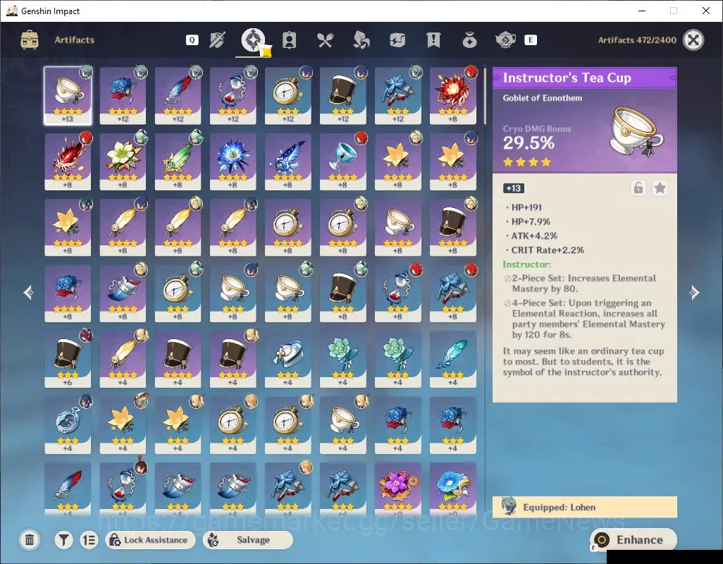 Genshin Impact Accounts ASIA|AR 35|1 Limited+1(5*Weapon),Lohen+Sign|3 Stan image 4